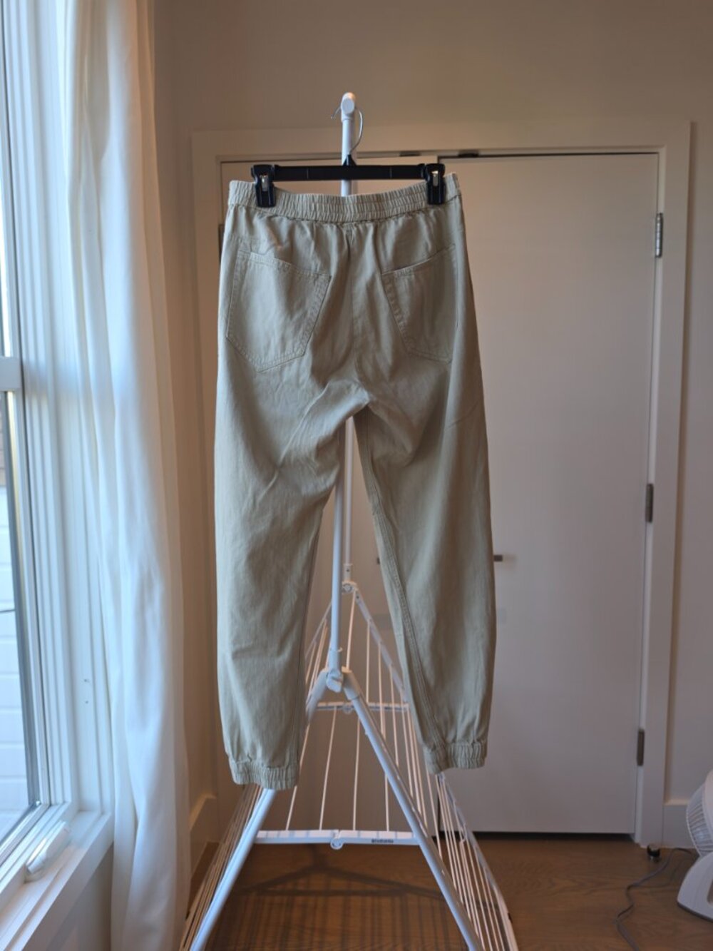 RAG & BONE Cotton-twill tapered pants, Khaki - Picture 4 of 5